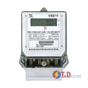 Công tơ điện tử 1 pha VSE11-S-5(80)A